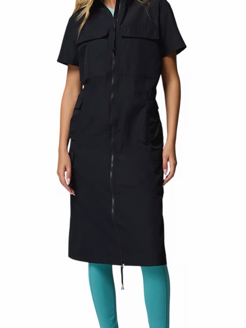 Columbia Women's Activewear Outdoor Causal Black Elevated View Utility Dress XXL